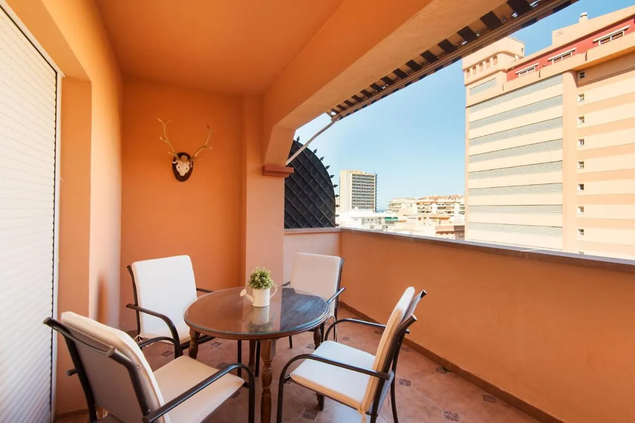 Boliches Center Apartment Next To The Beach, Parking, Pool & Terrace Fuengirola